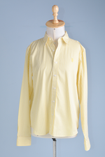 Camisa listrada amarela M